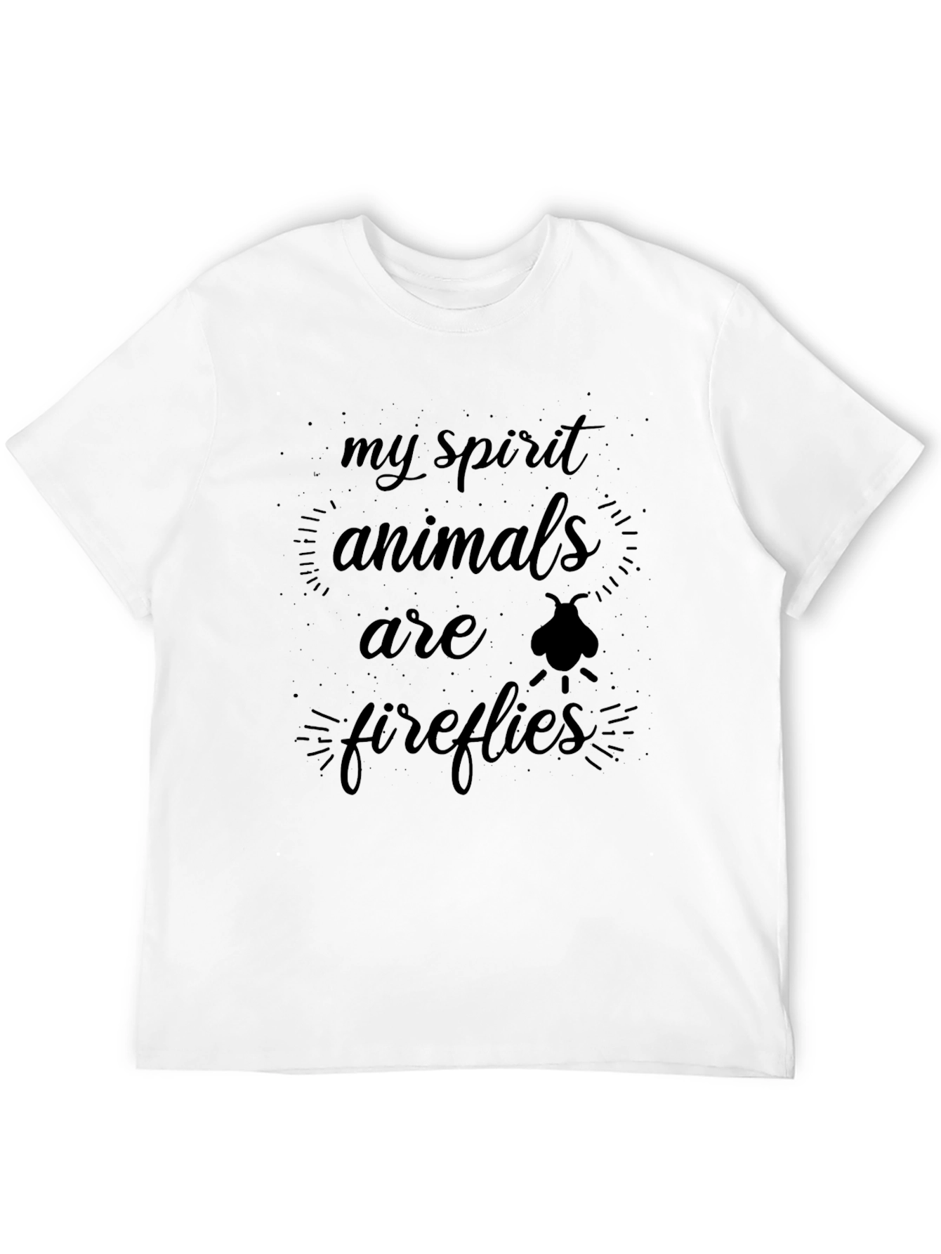 My Spirit Animals Are Fireflies Graphic Tee