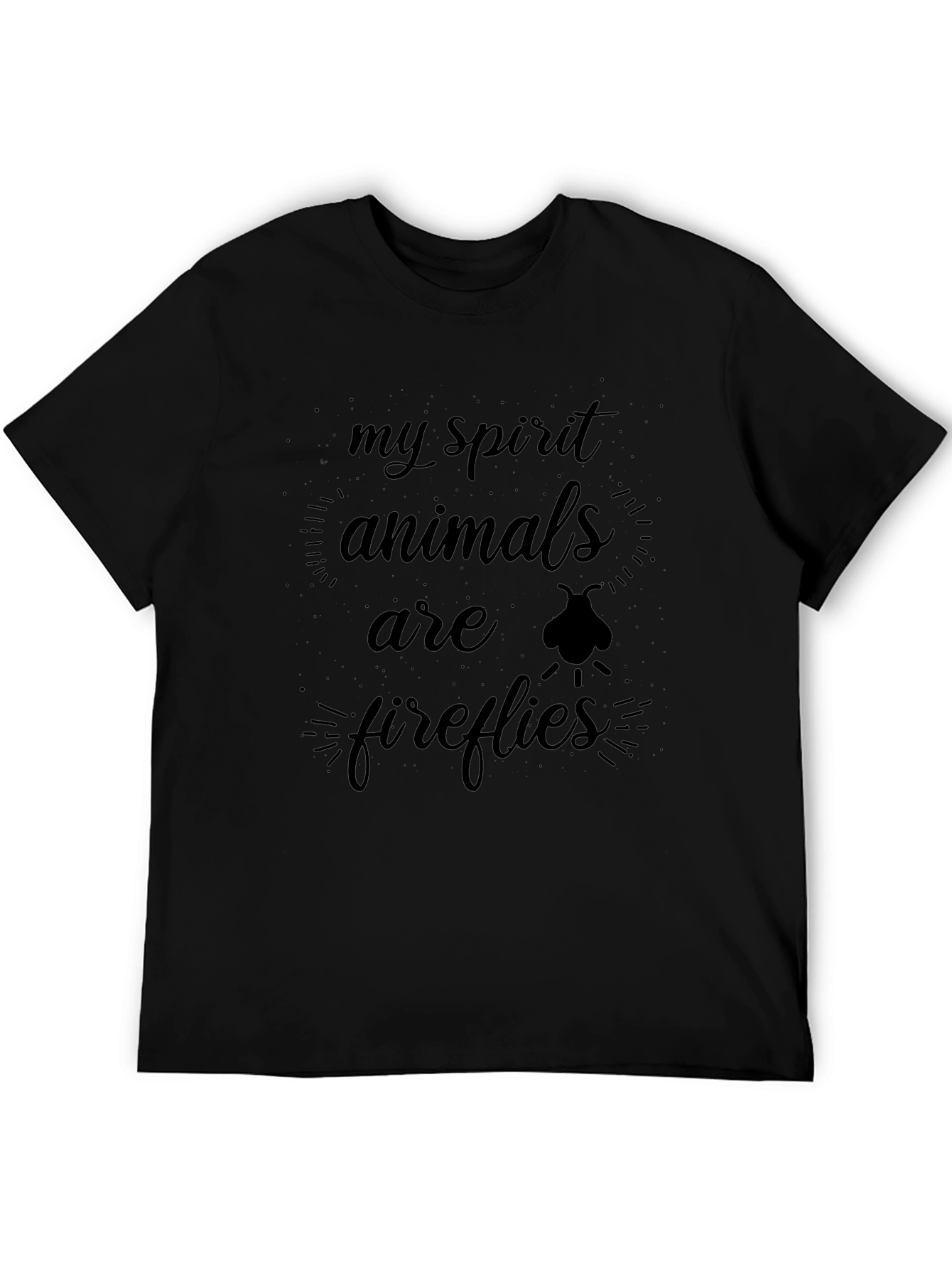 My Spirit Animals Are Fireflies Graphic Tee