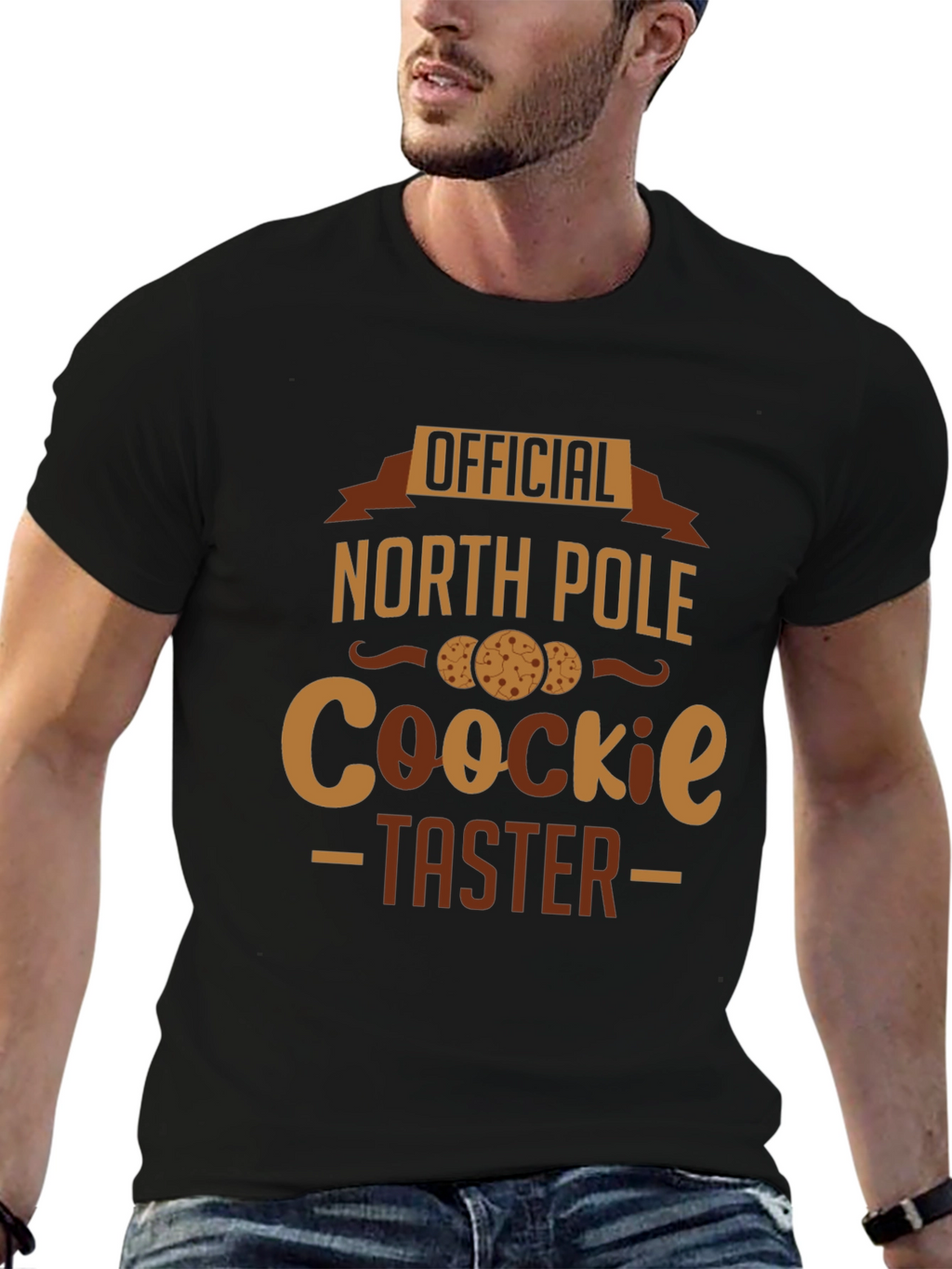 Official North Pole Cookie Taster T-Shirt