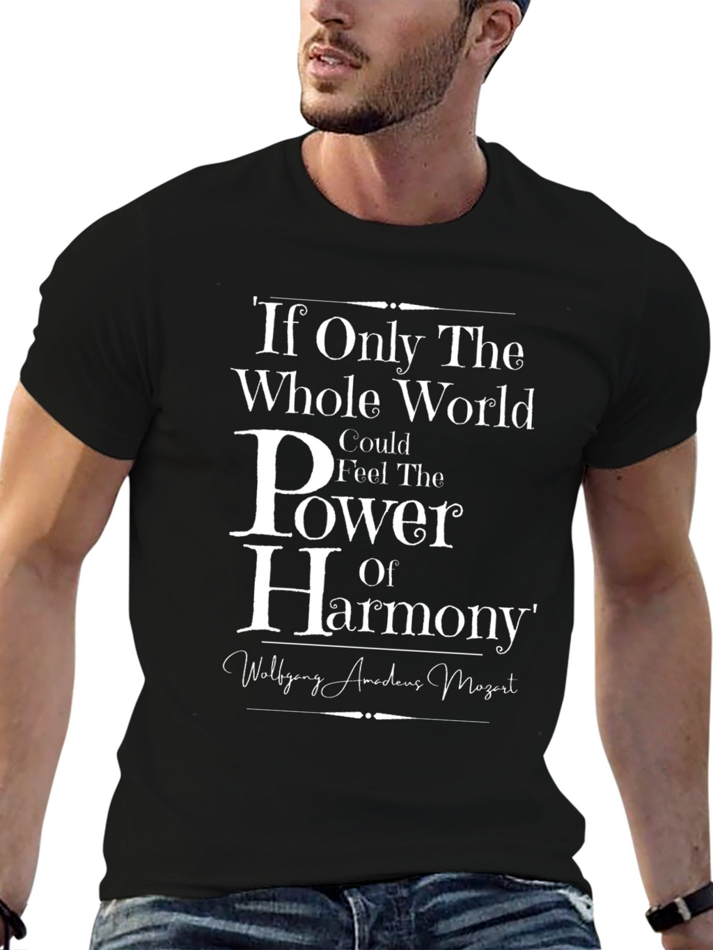 Mozart Harmony T-Shirt - Classical Music Fan Tee