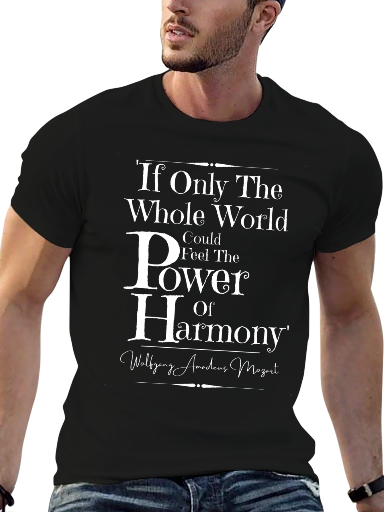 Mozart Harmony T-Shirt - Classical Music Fan Tee