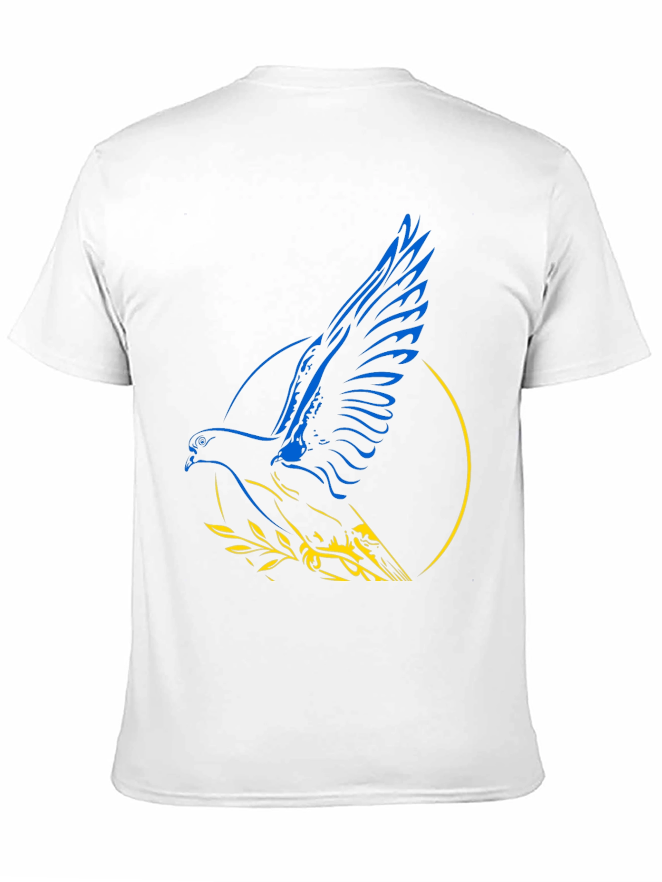 Ukraine Dove T-Shirt - Peace for Ukraine