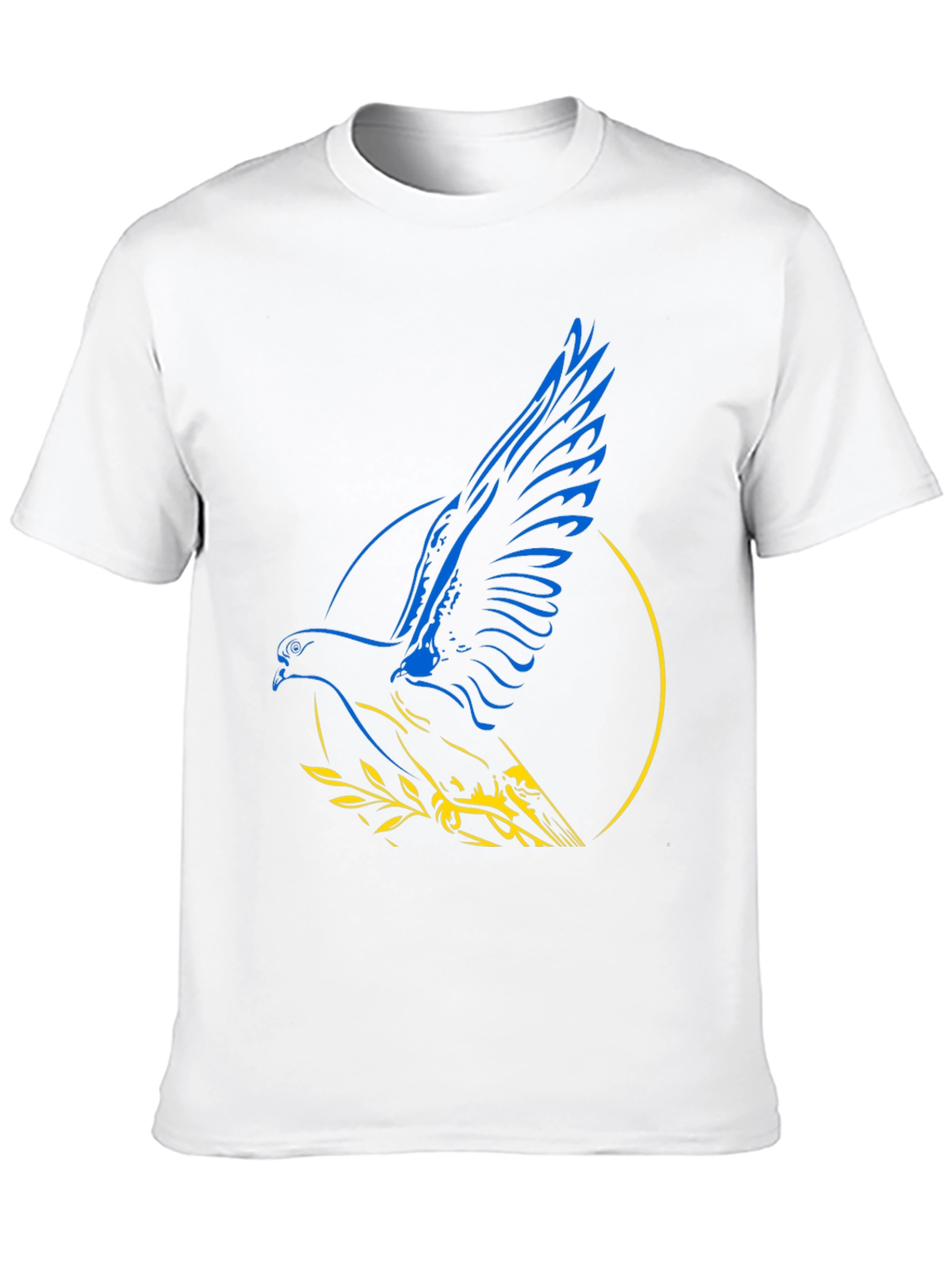 Ukraine Dove T-Shirt - Peace for Ukraine