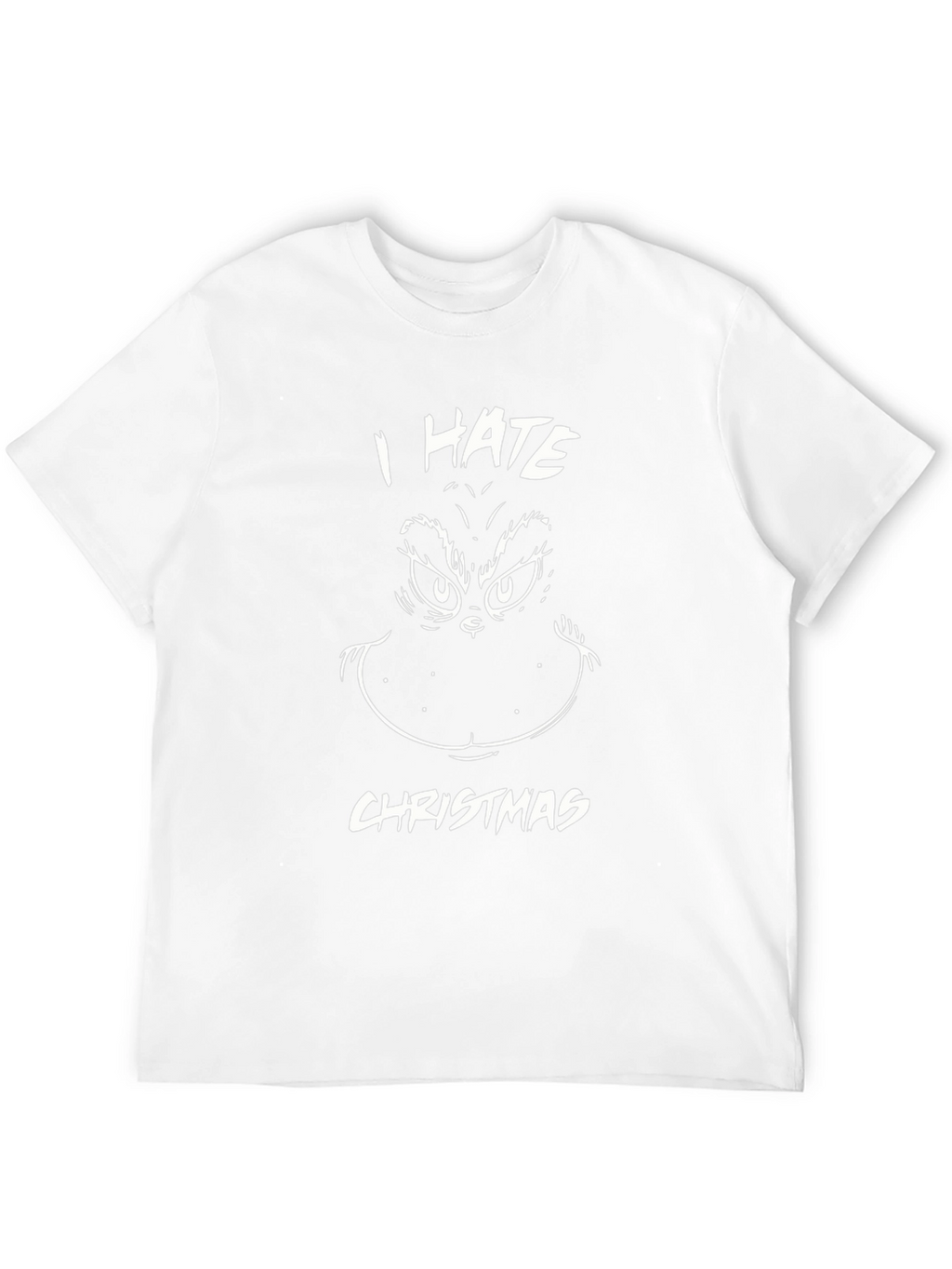 Grinch I Hate Christmas T-Shirt Funny Holiday Tee