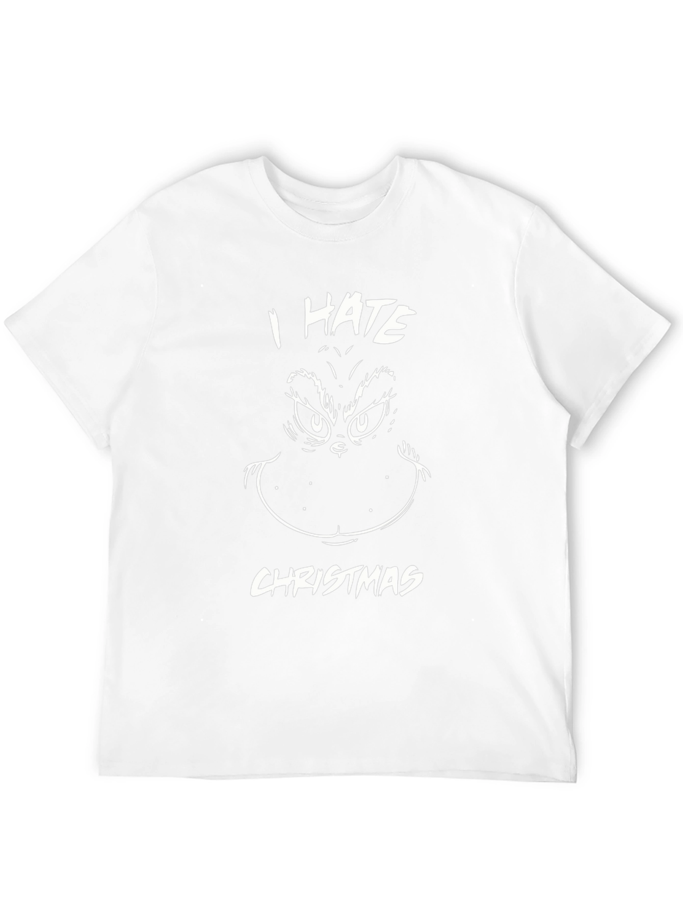 Grinch I Hate Christmas T-Shirt Funny Holiday Tee
