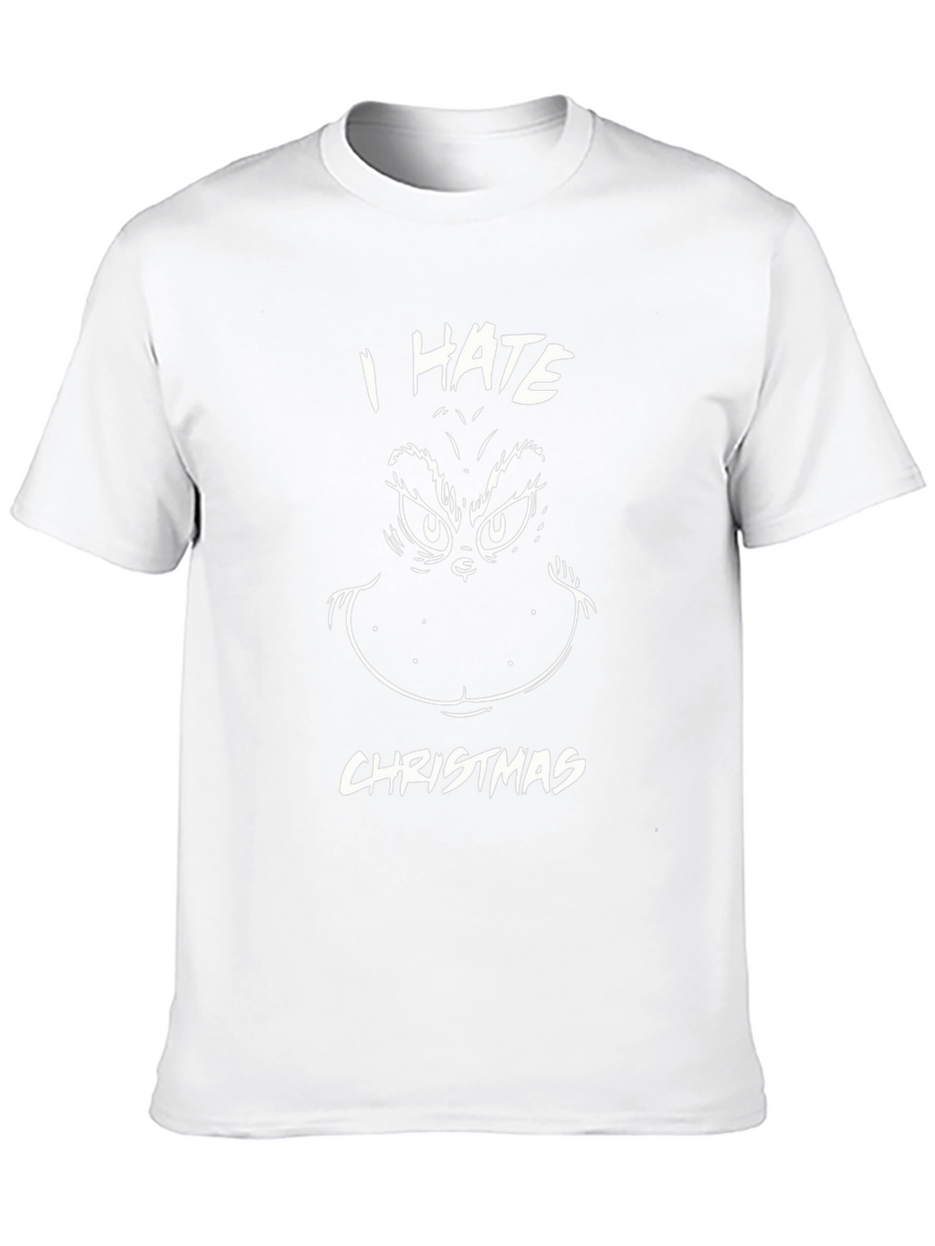 Grinch I Hate Christmas T-Shirt Funny Holiday Tee