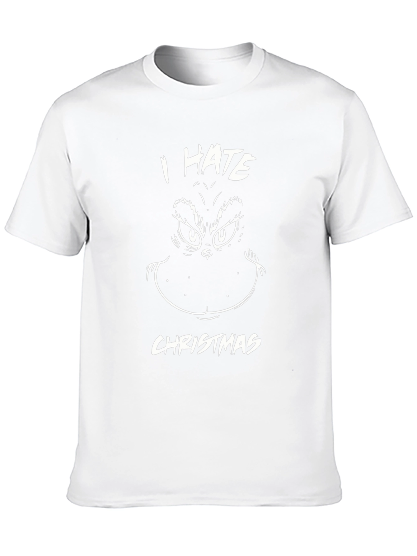 Grinch I Hate Christmas T-Shirt Funny Holiday Tee