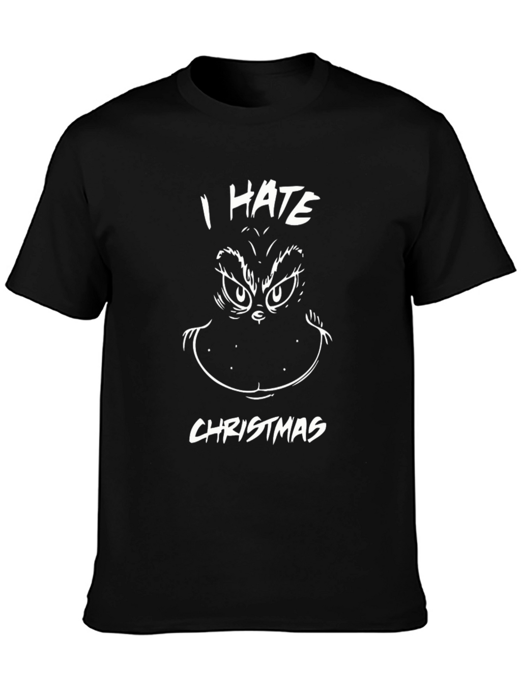Grinch I Hate Christmas T-Shirt Funny Holiday Tee
