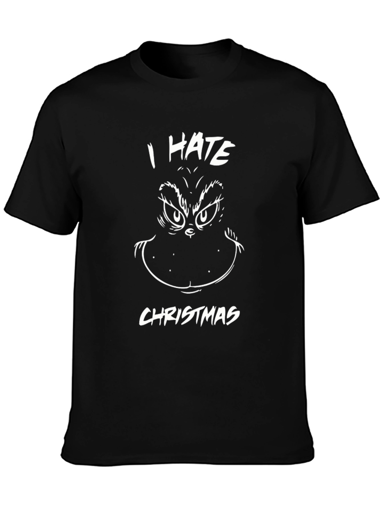 Grinch I Hate Christmas T-Shirt Funny Holiday Tee
