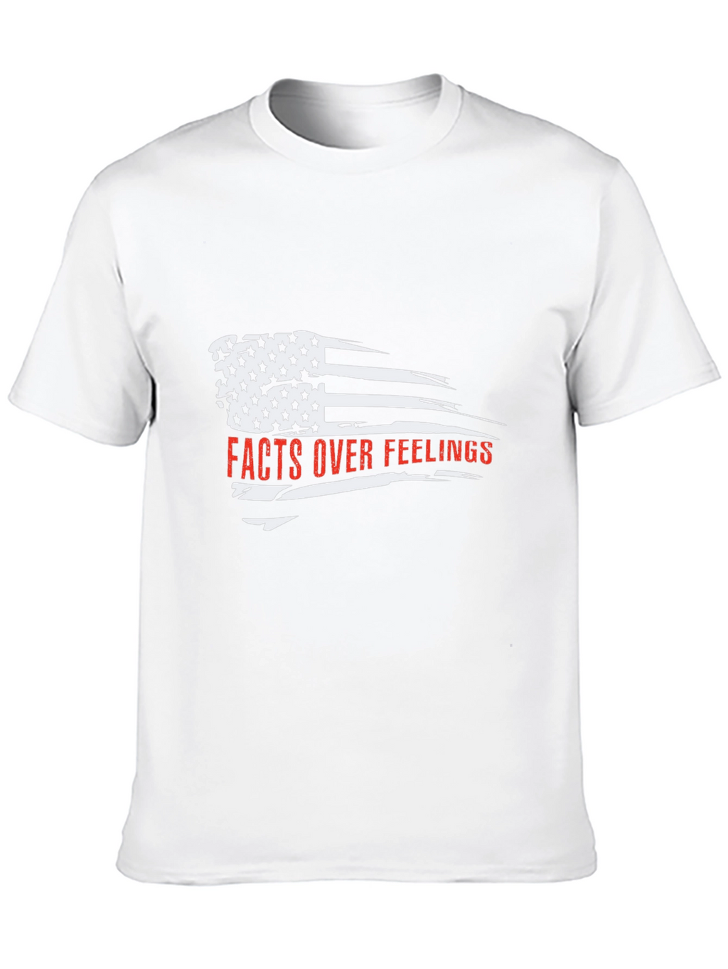Facts Over Feelings American Flag T-Shirt