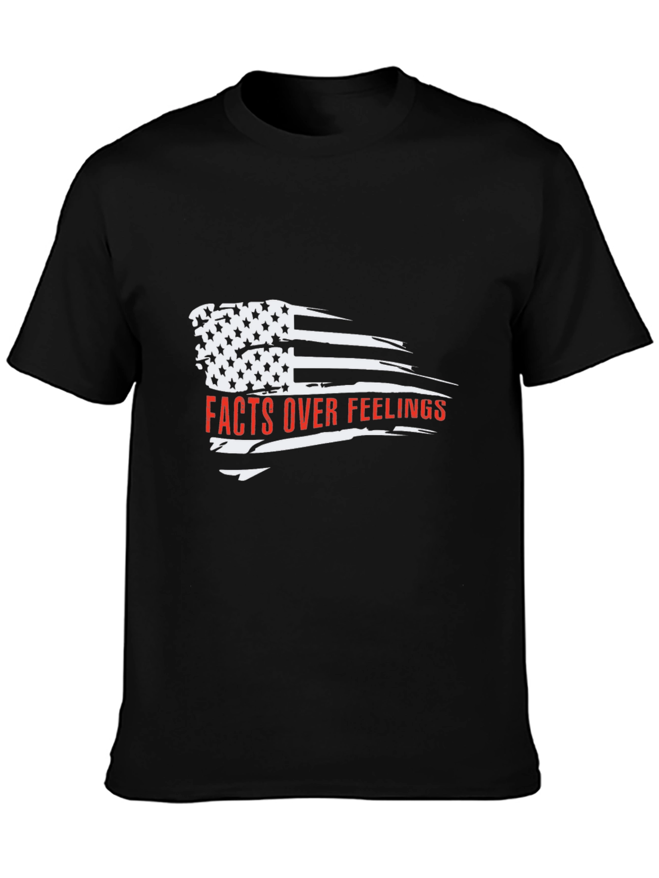 Facts Over Feelings American Flag T-Shirt