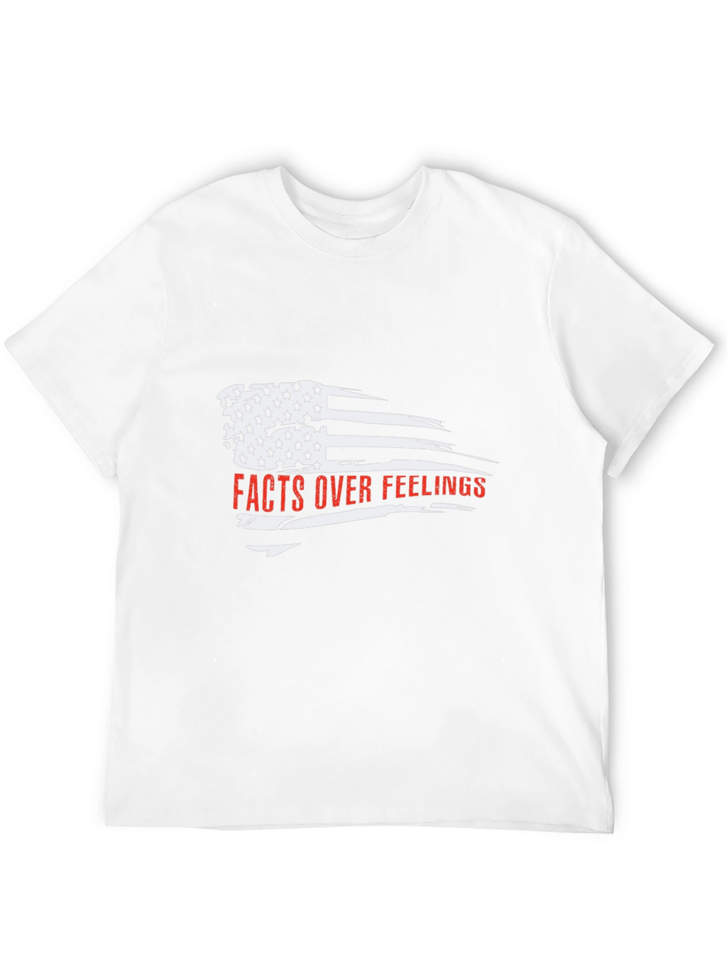 Facts Over Feelings American Flag T-Shirt