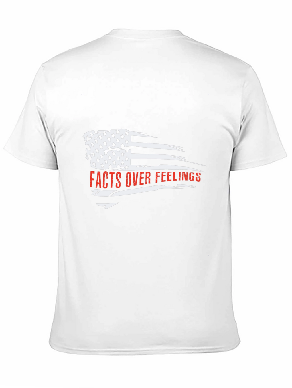 Facts Over Feelings American Flag T-Shirt