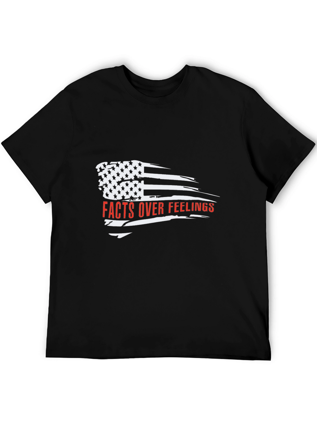 Facts Over Feelings American Flag T-Shirt