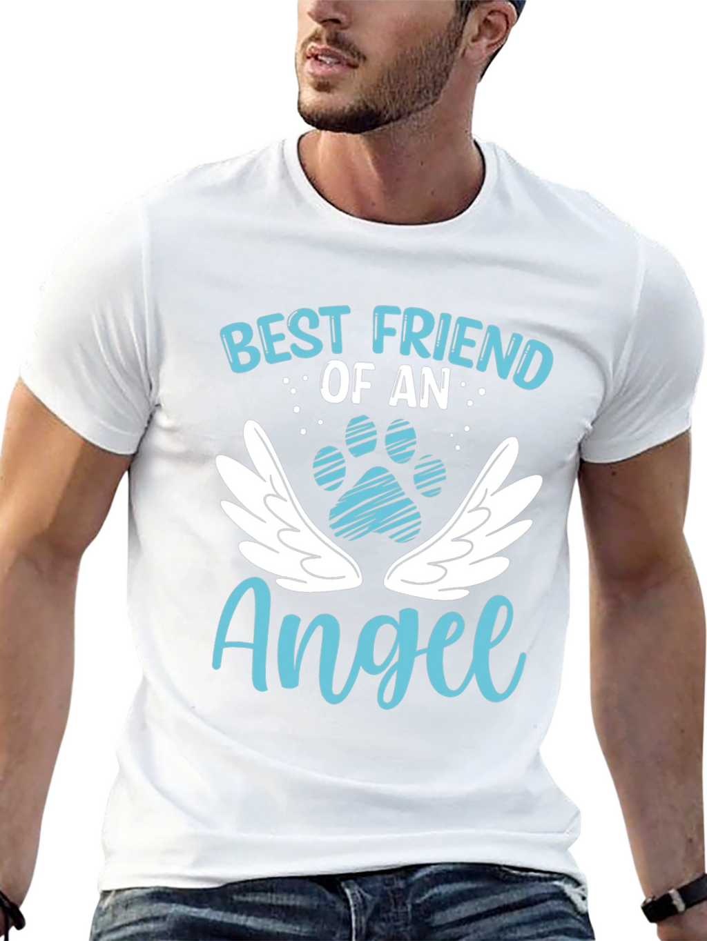 Best Friend of an Angel Pet Memorial T-Shirt