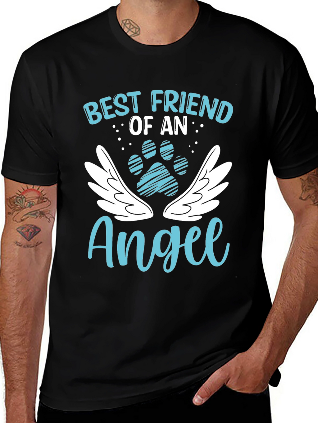 Best Friend of an Angel Pet Memorial T-Shirt
