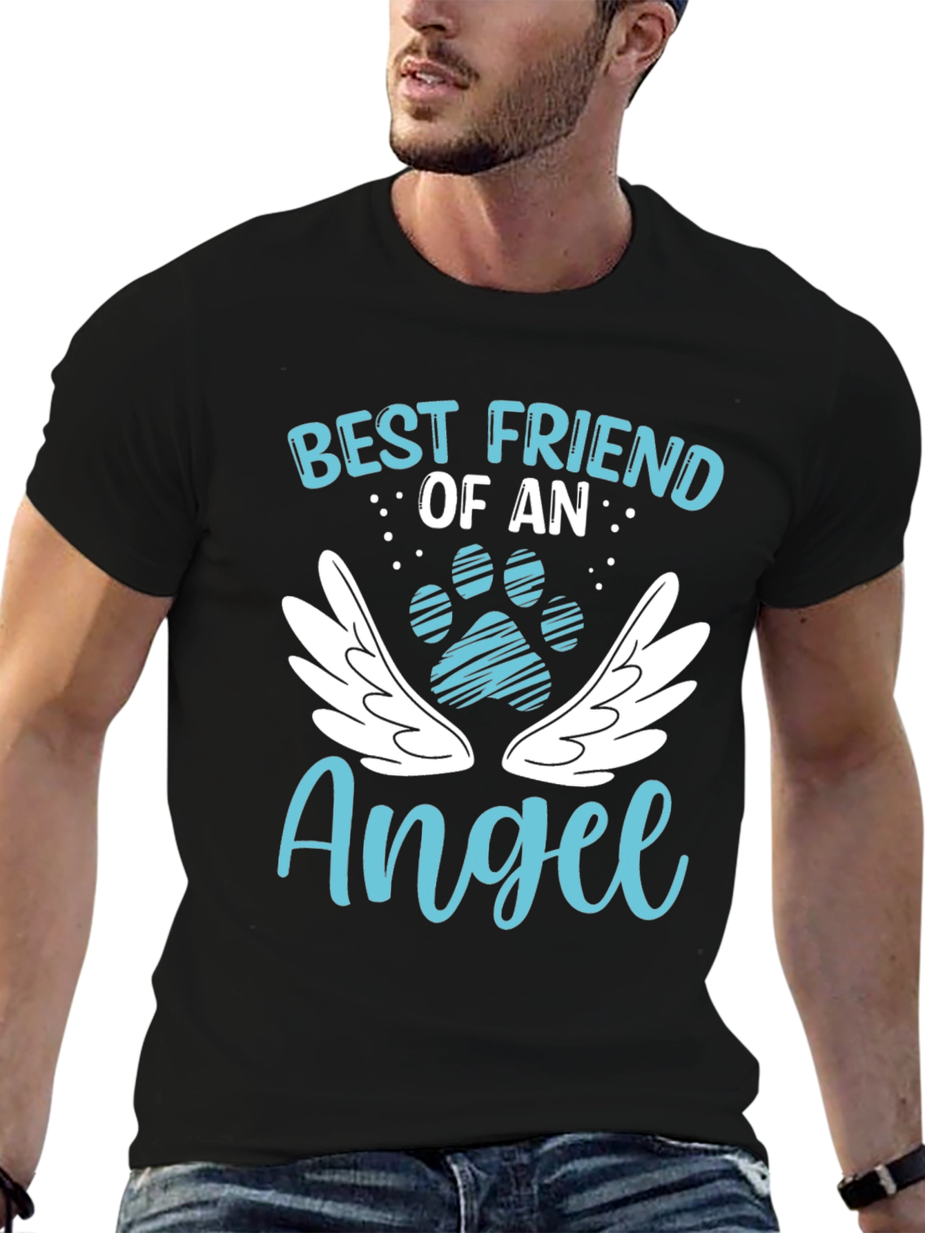 Best Friend of an Angel Pet Memorial T-Shirt