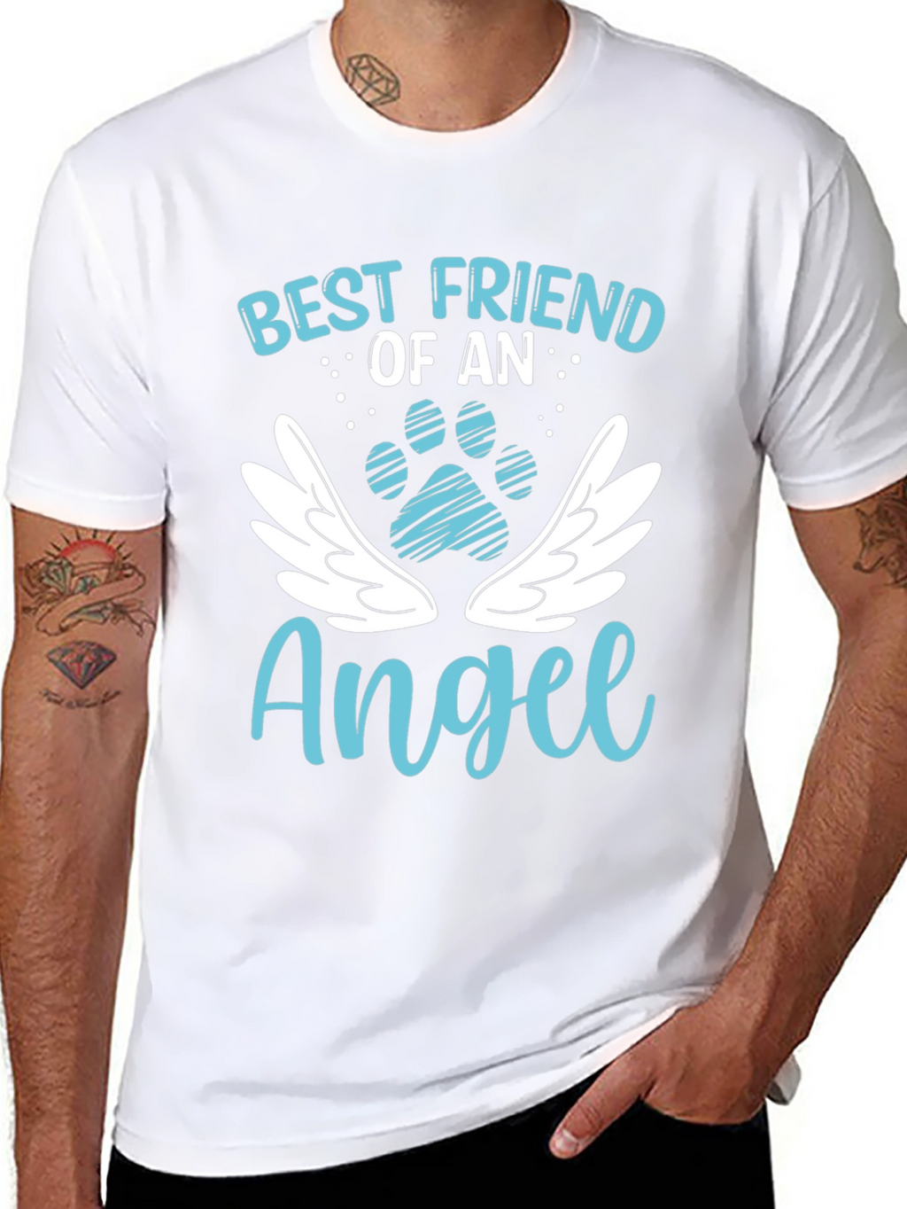 Best Friend of an Angel Pet Memorial T-Shirt