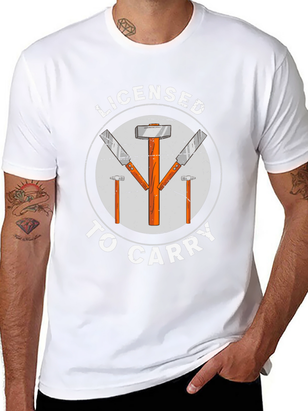 Licensed to Carry Tools Graphic Tee