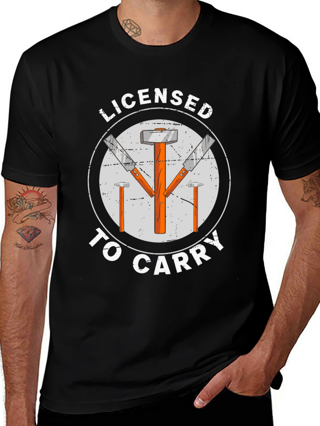 Licensed to Carry Tools Graphic Tee