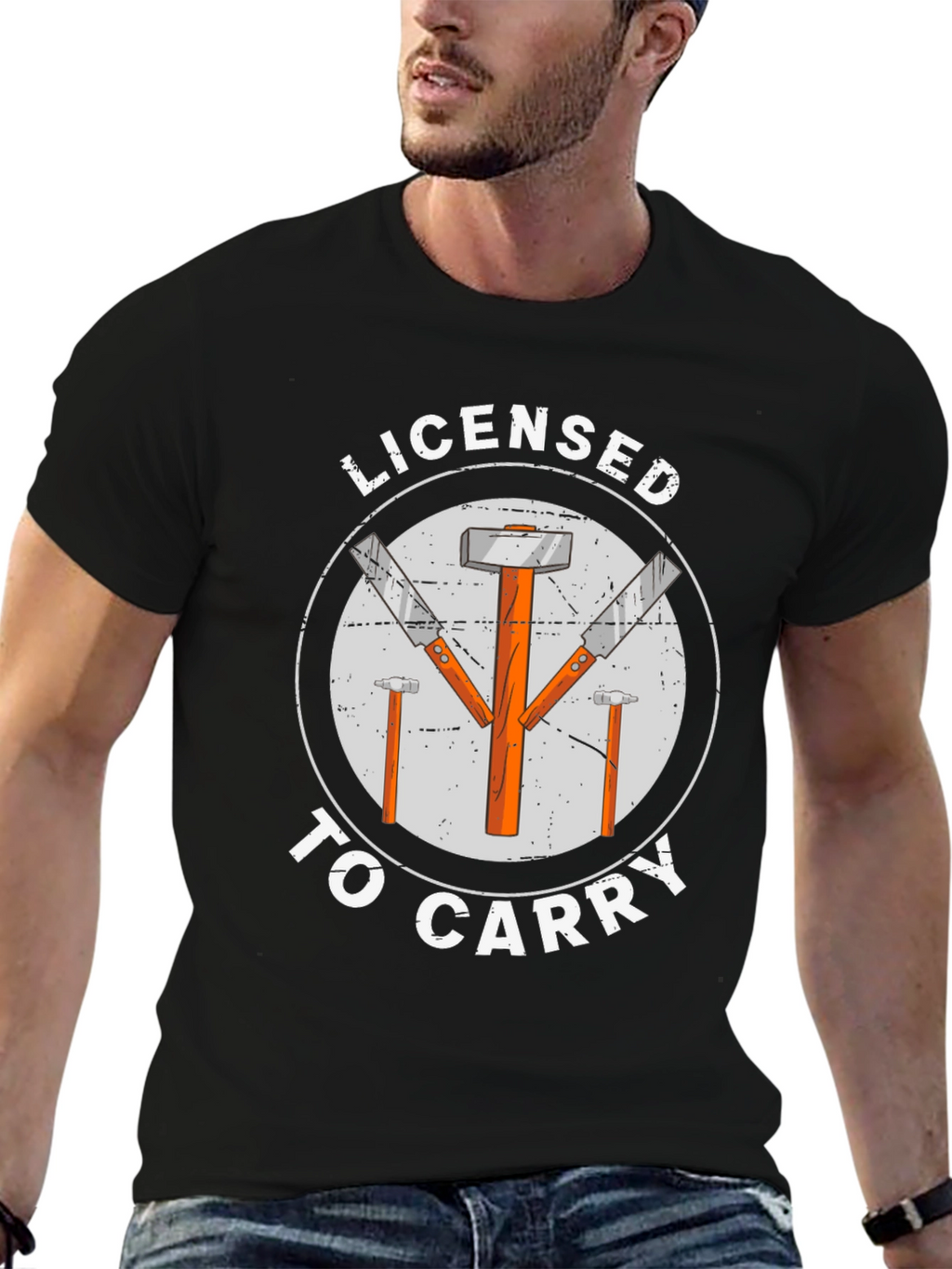 Licensed to Carry Tools Graphic Tee