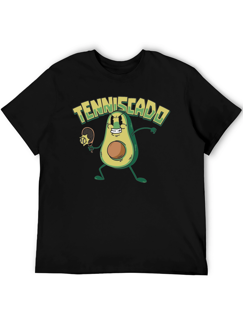Tenniscado Funny Avocado Tennis T-Shirt
