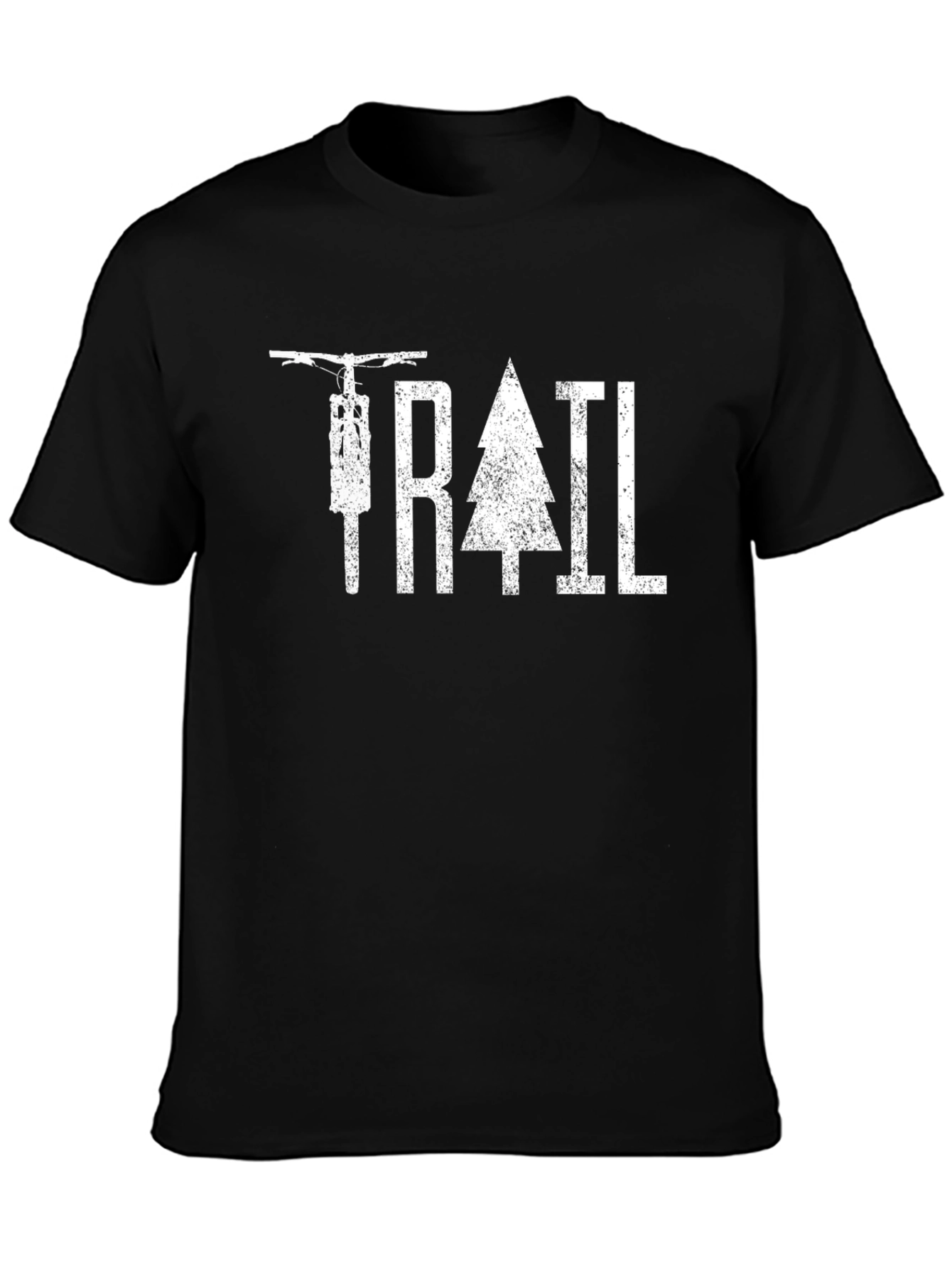 Mountain Bike Trail Graphic T-Shirt