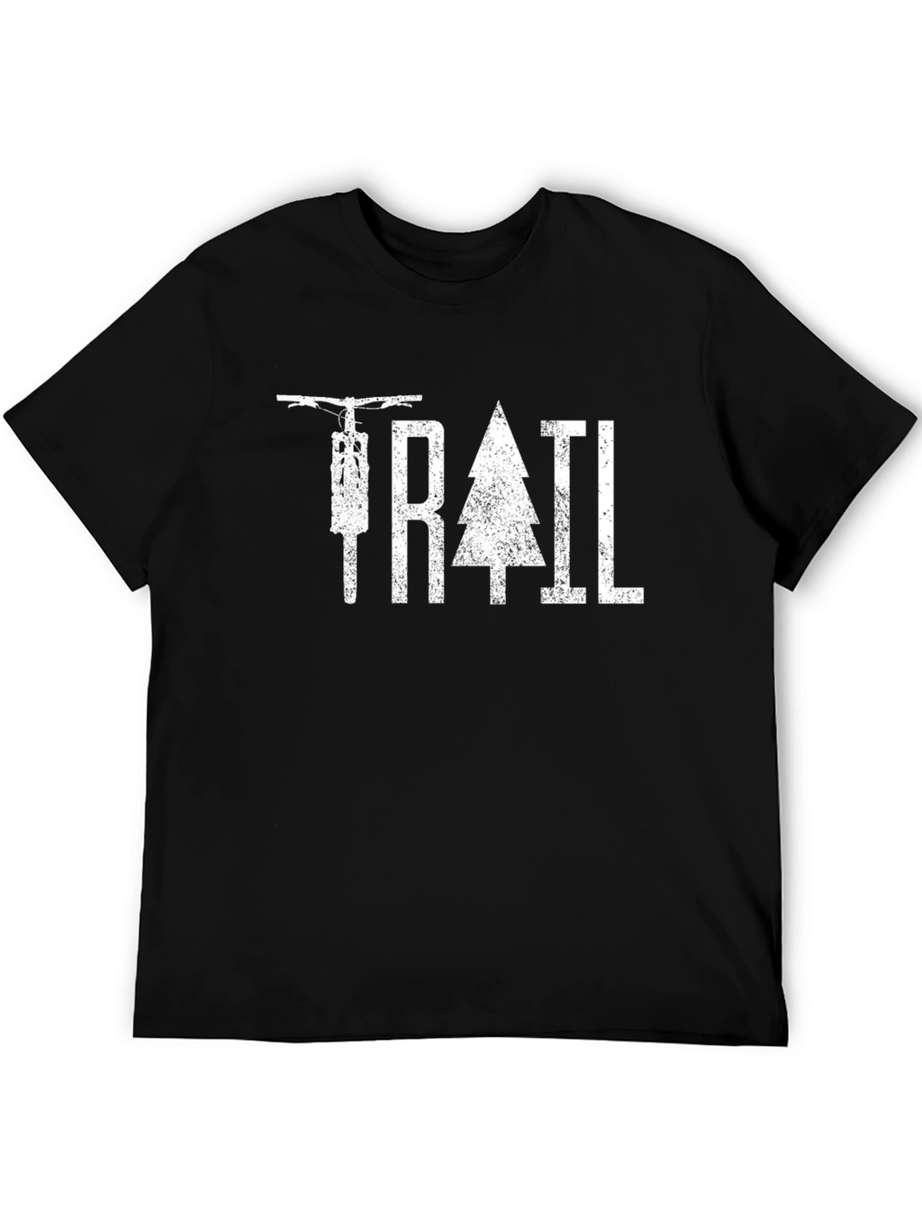 Mountain Bike Trail Graphic T-Shirt