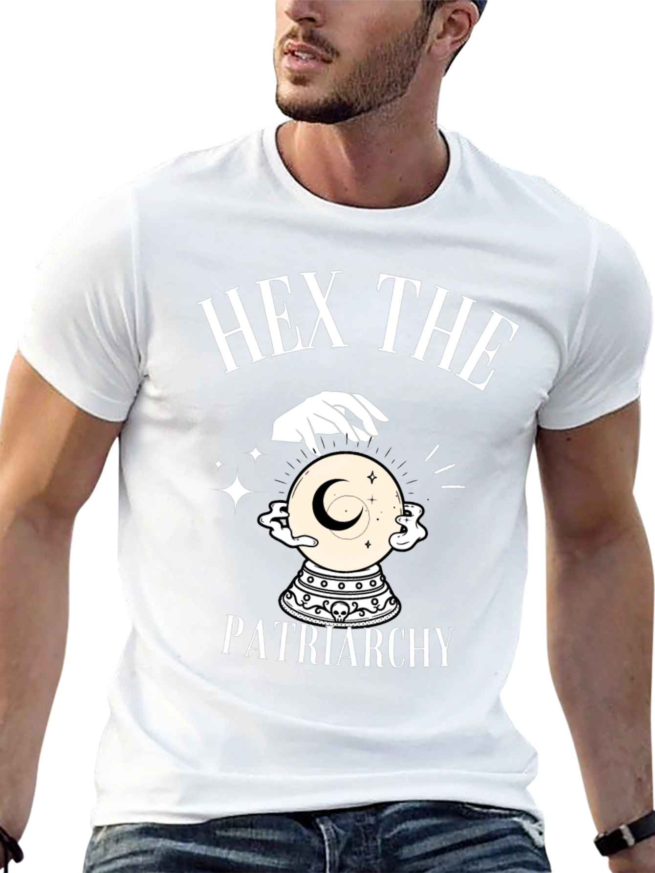 Hex the Patriarchy T-Shirt - Witchy Feminist Tee