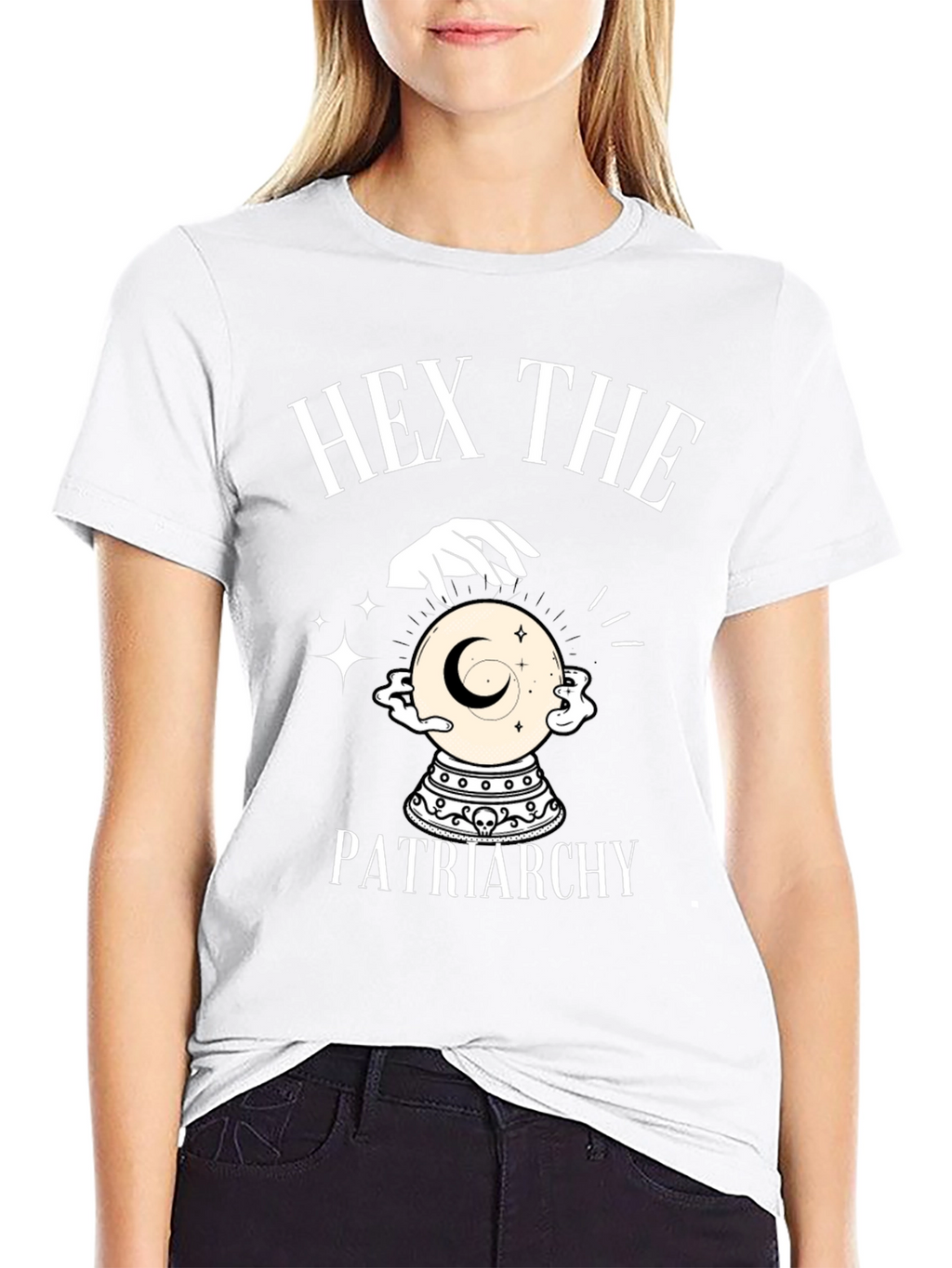Hex the Patriarchy T-Shirt - Witchy Feminist Tee
