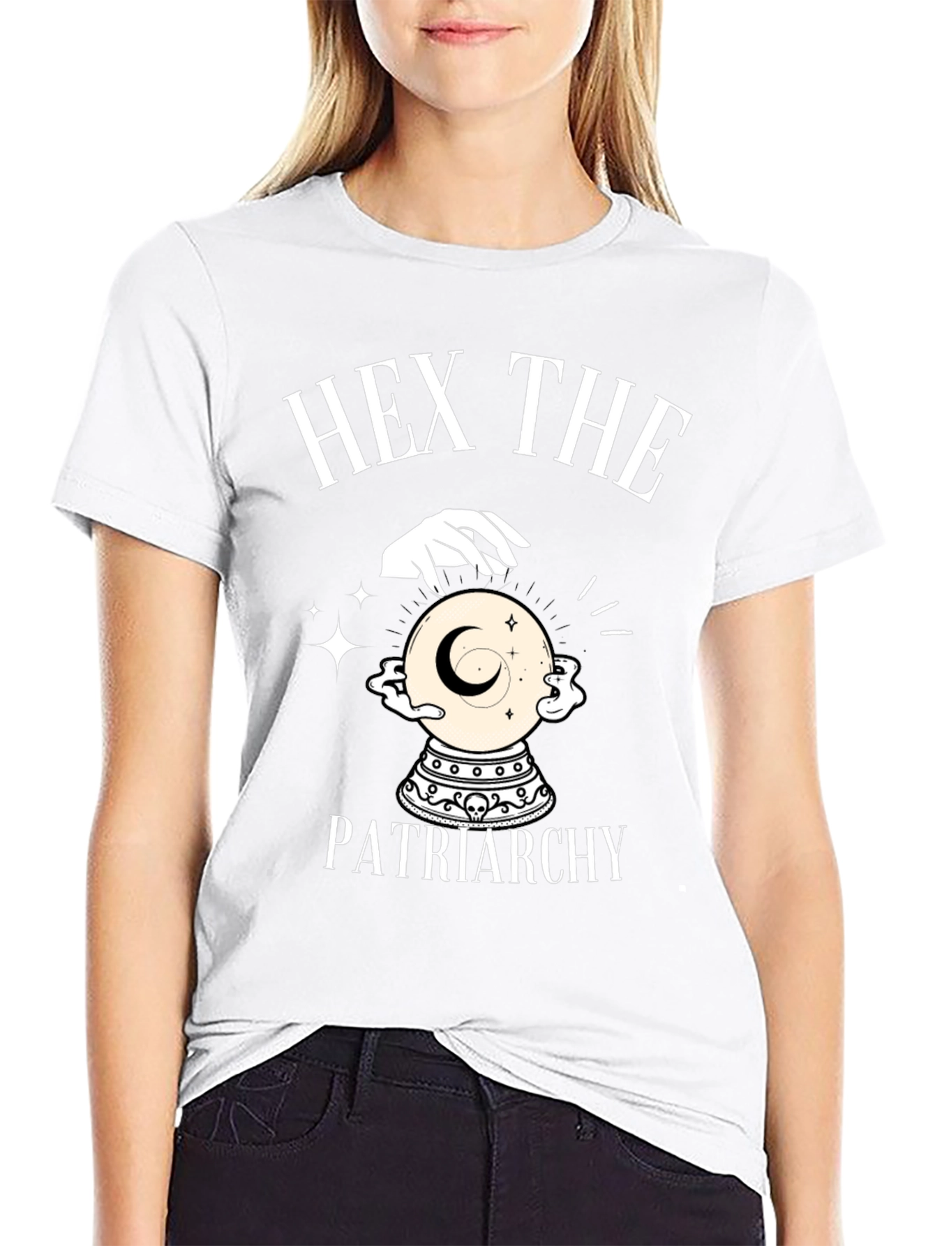 Hex the Patriarchy T-Shirt - Witchy Feminist Tee