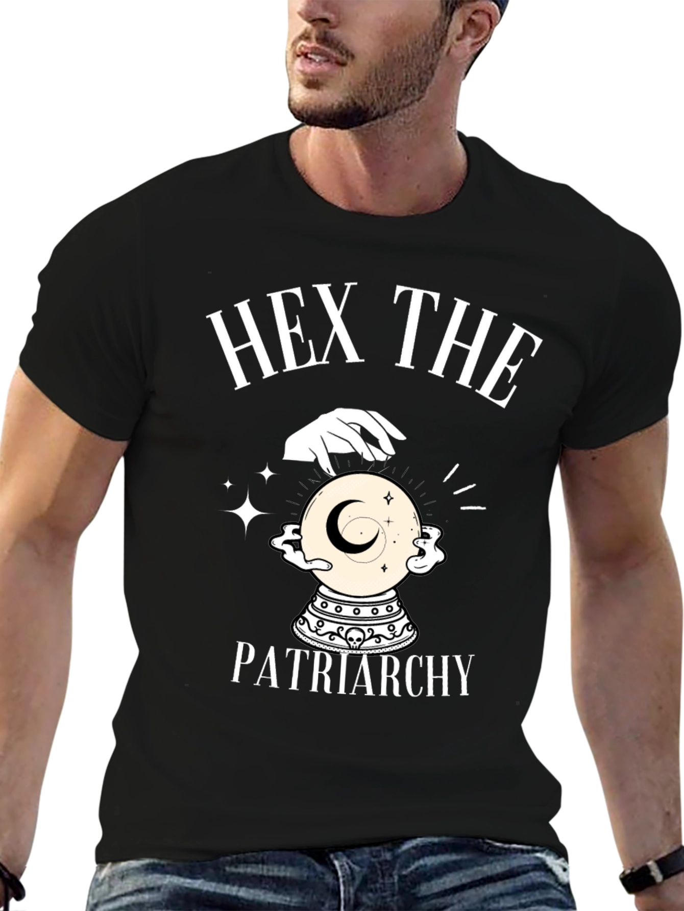 Hex the Patriarchy T-Shirt - Witchy Feminist Tee