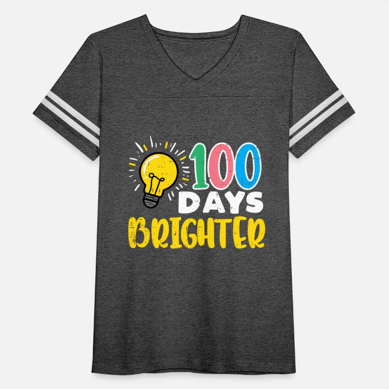 100 Days Brighter Light Bulb 100Th Day School Smar