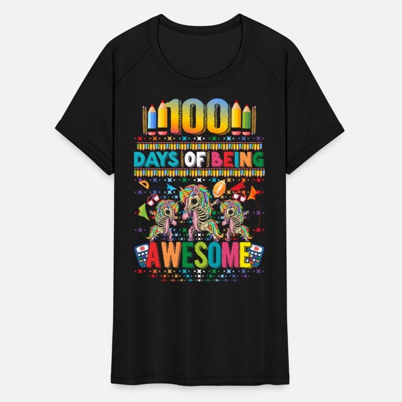 100 days of being Awesome dubbing tshirt