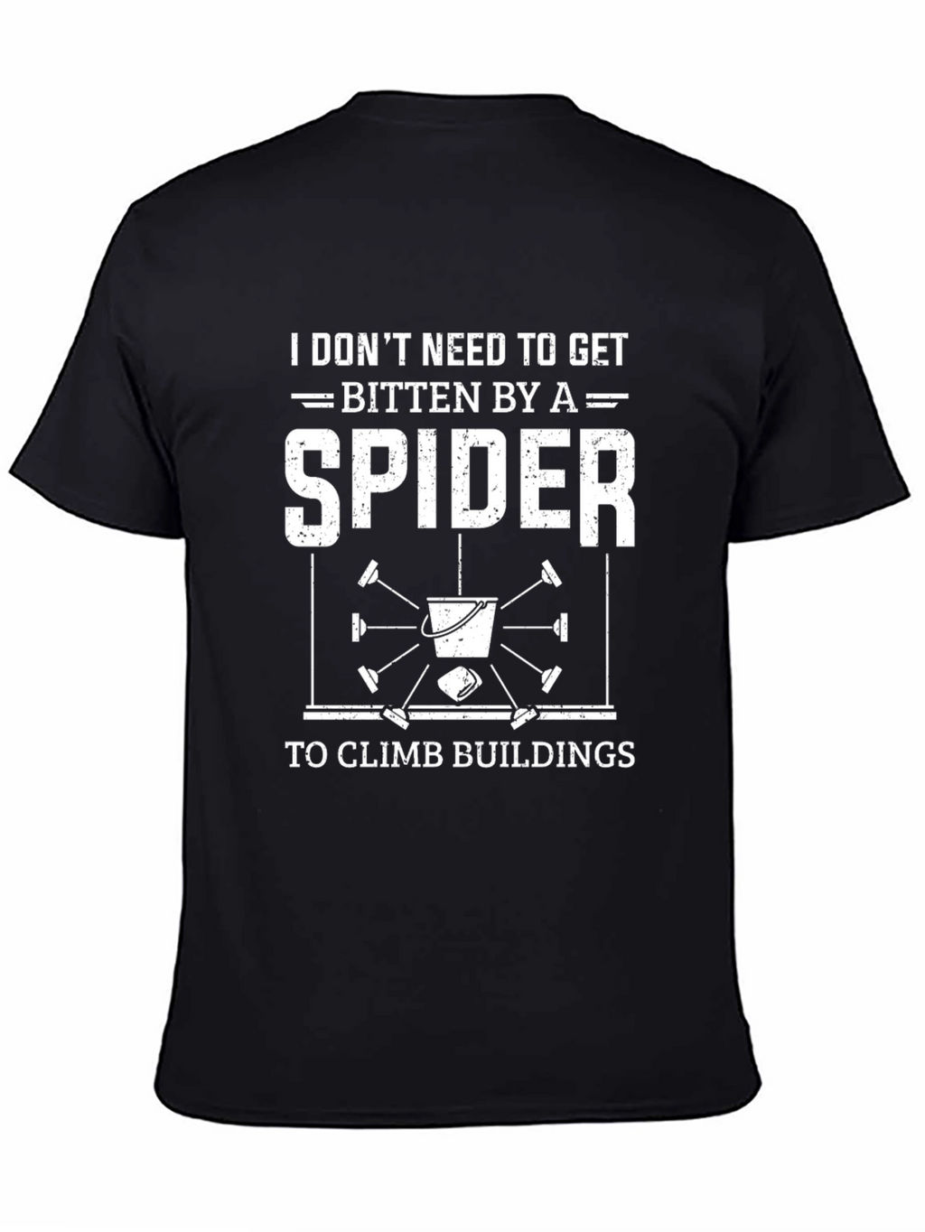I Dont Need a Spider Funny Lineman Climbing T-Shirt