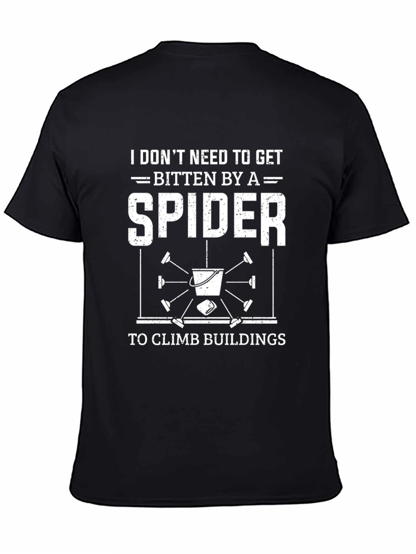 I Dont Need a Spider Funny Lineman Climbing T-Shirt