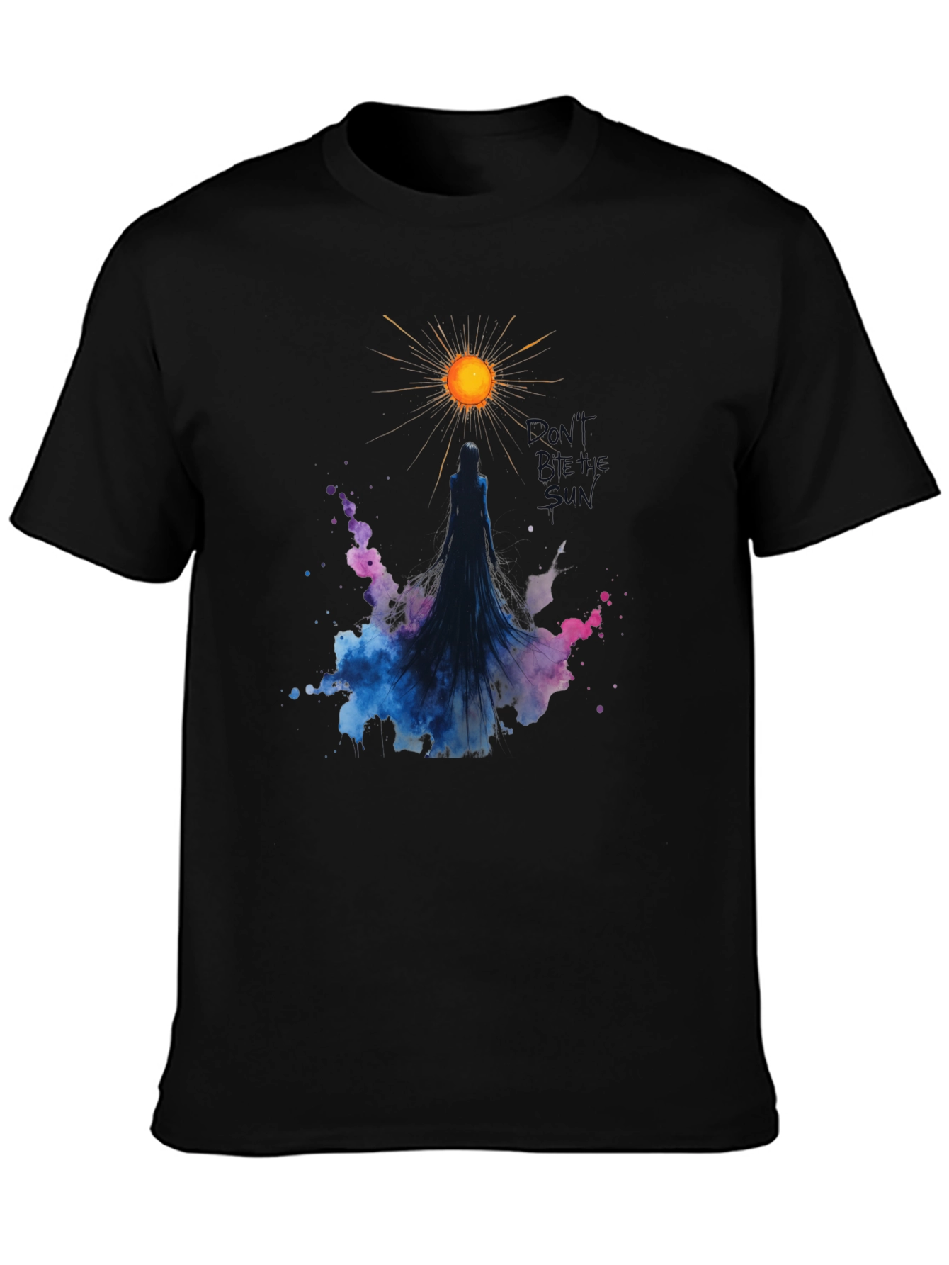 Dont Steal the Sun Black Graphic Tee