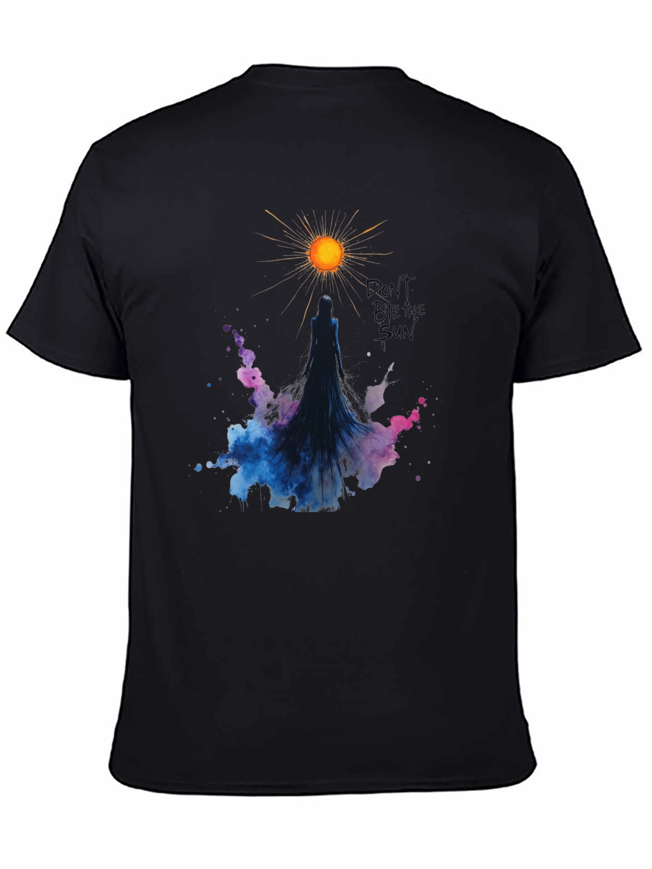 Dont Steal the Sun Black Graphic Tee