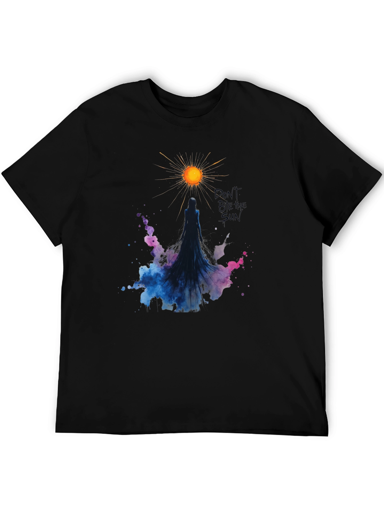 Dont Steal the Sun Black Graphic Tee