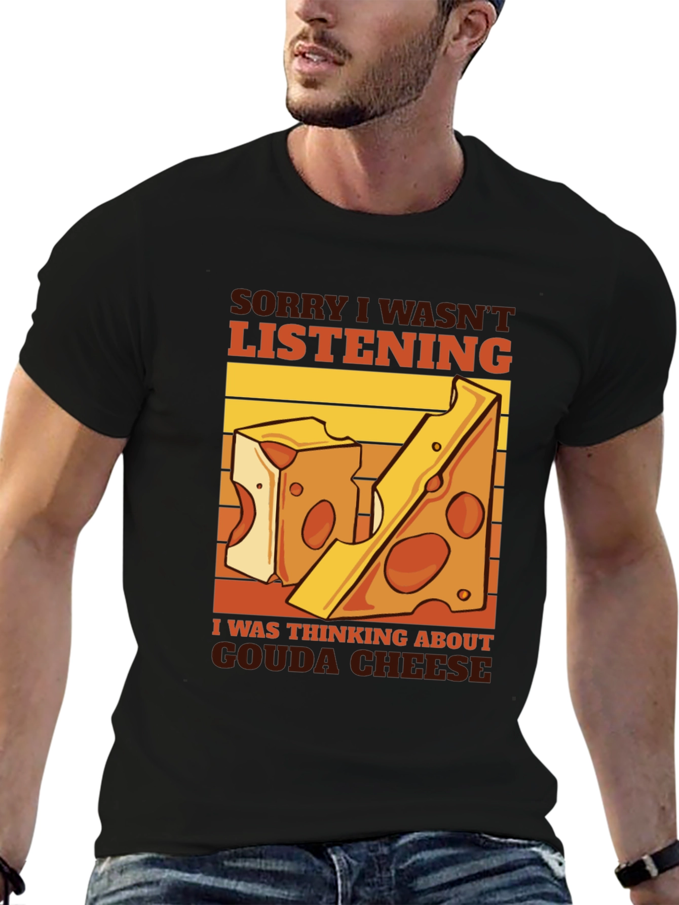 Gouda Cheese T-Shirt - Funny Foodie Tee