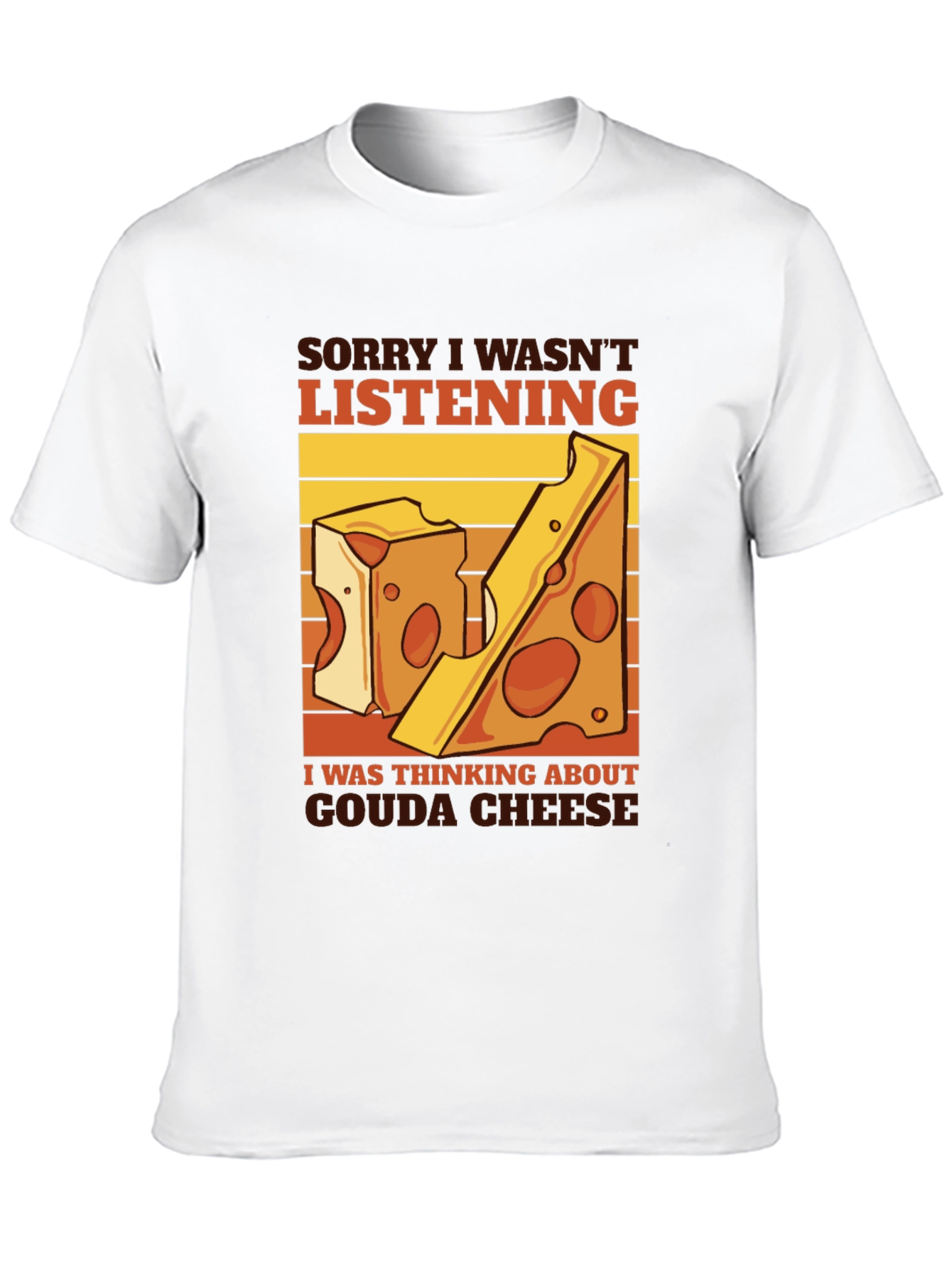 Gouda Cheese T-Shirt - Funny Foodie Tee