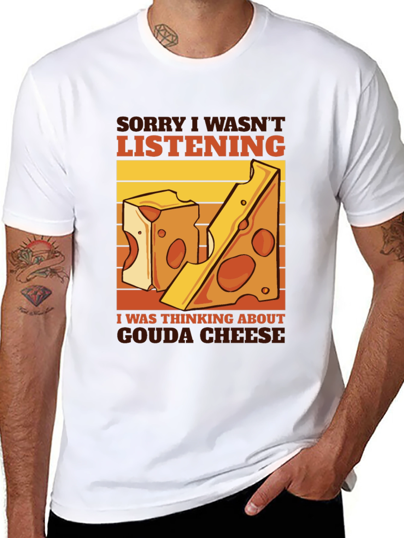 Gouda Cheese T-Shirt - Funny Foodie Tee