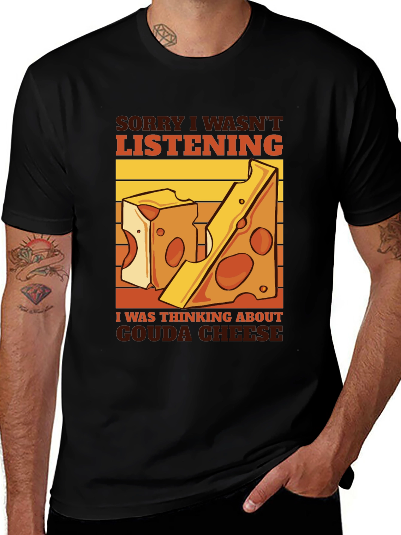 Gouda Cheese T-Shirt - Funny Foodie Tee