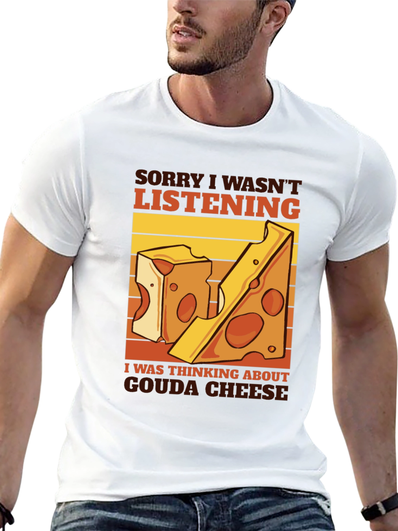 Gouda Cheese T-Shirt - Funny Foodie Tee
