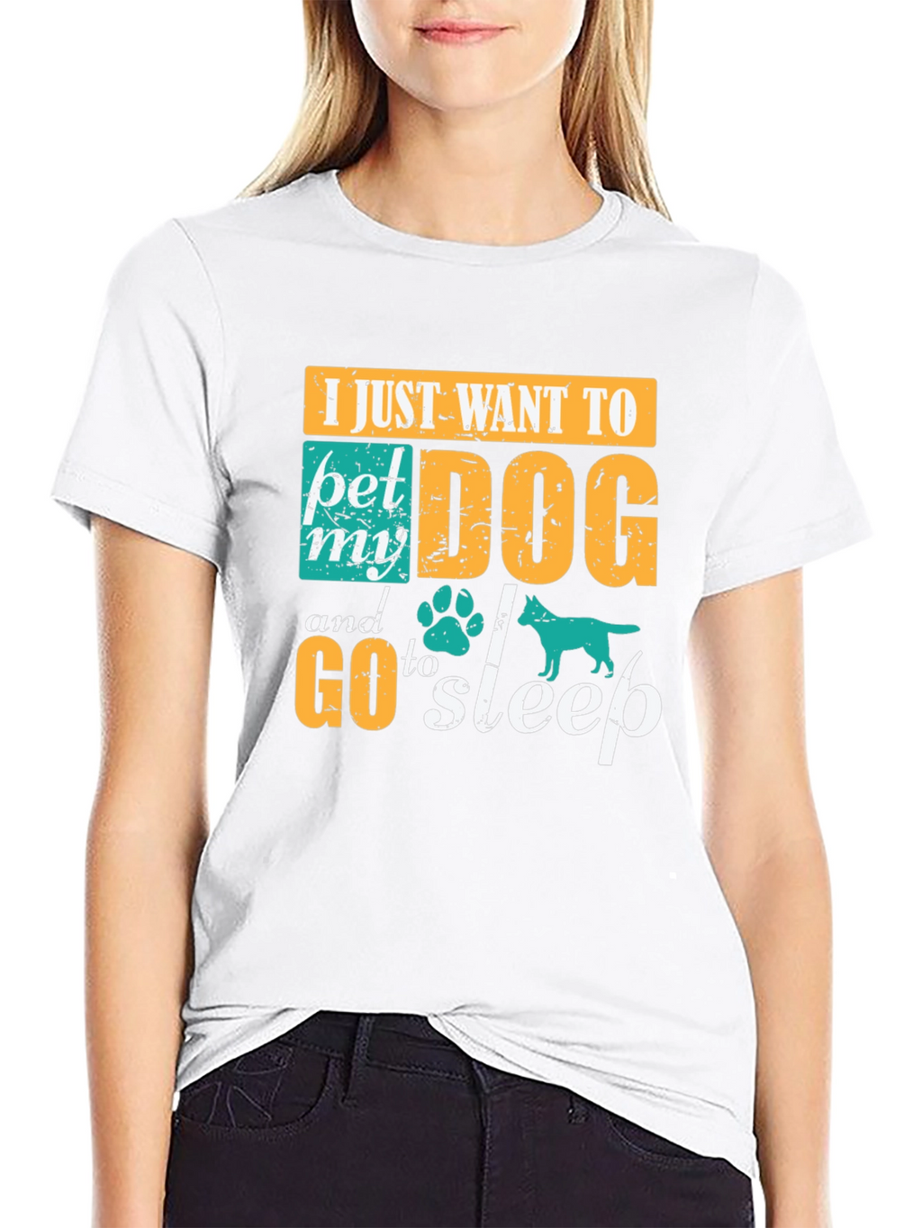 Pet My Dog T-Shirt: Dog Lover Tee