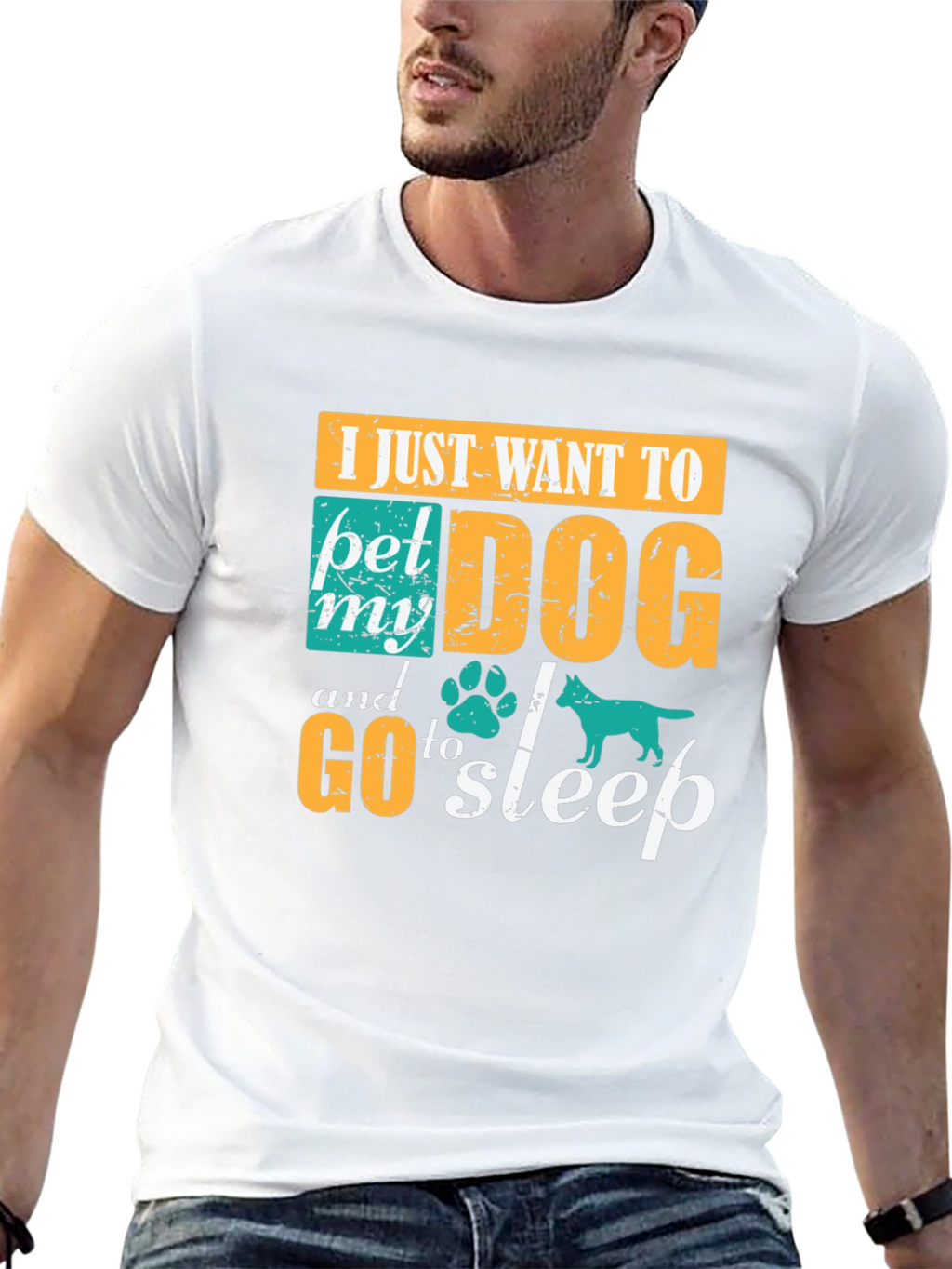 Pet My Dog T-Shirt: Dog Lover Tee