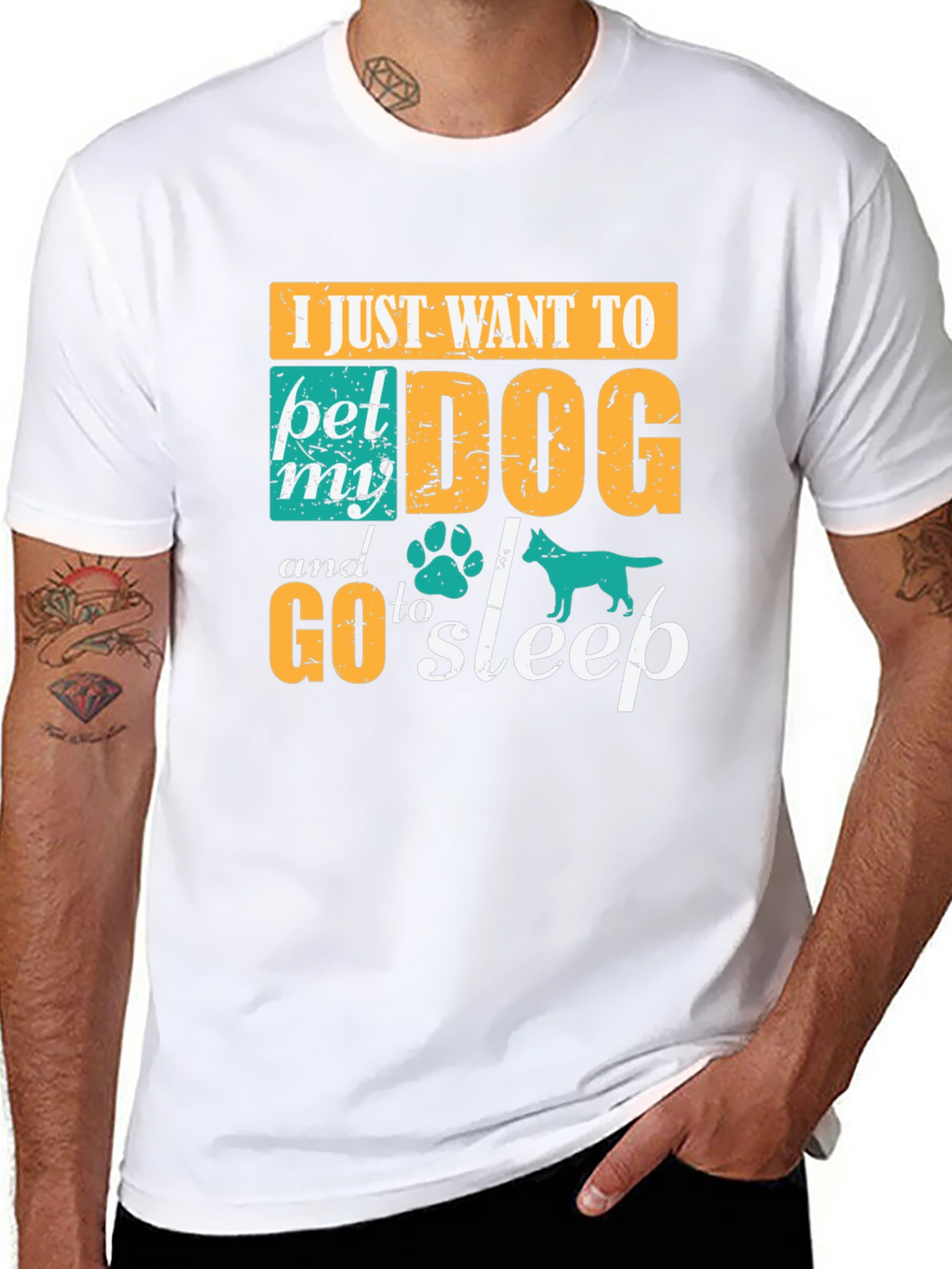 Pet My Dog T-Shirt: Dog Lover Tee