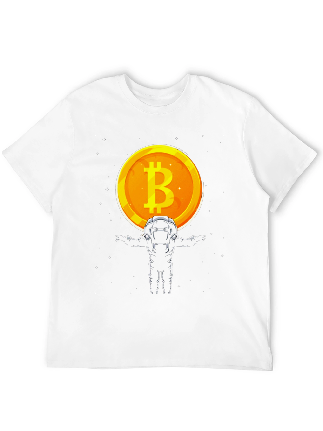 Bitcoin Astronaut T-Shirt - Crypto Space Tee