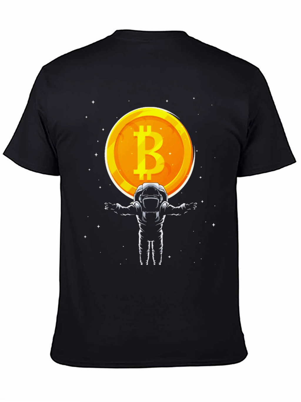 Bitcoin Astronaut T-Shirt - Crypto Space Tee