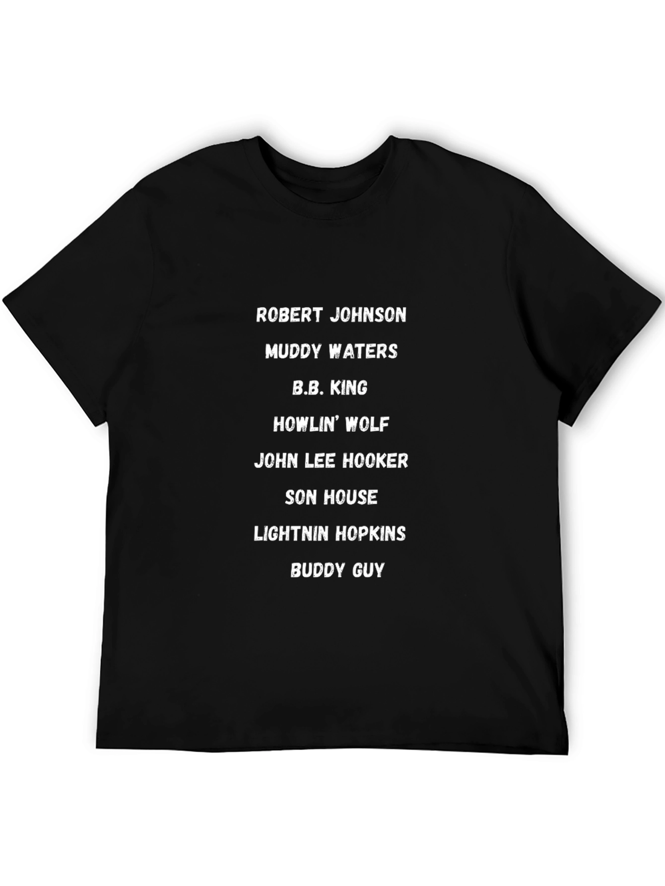 Blues Legends T-Shirt - Robert Johnson Muddy Waters & More